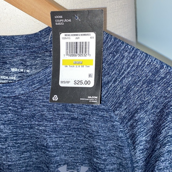 New!! Blue tiger fade under armor shirt Brand new! - Picture 3 of 6